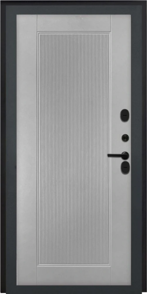 Входная дверь ДвериПРО L Термо ПВХ 10мм Астрод Velutto Grigio DPRO204604 внутренняя сторона